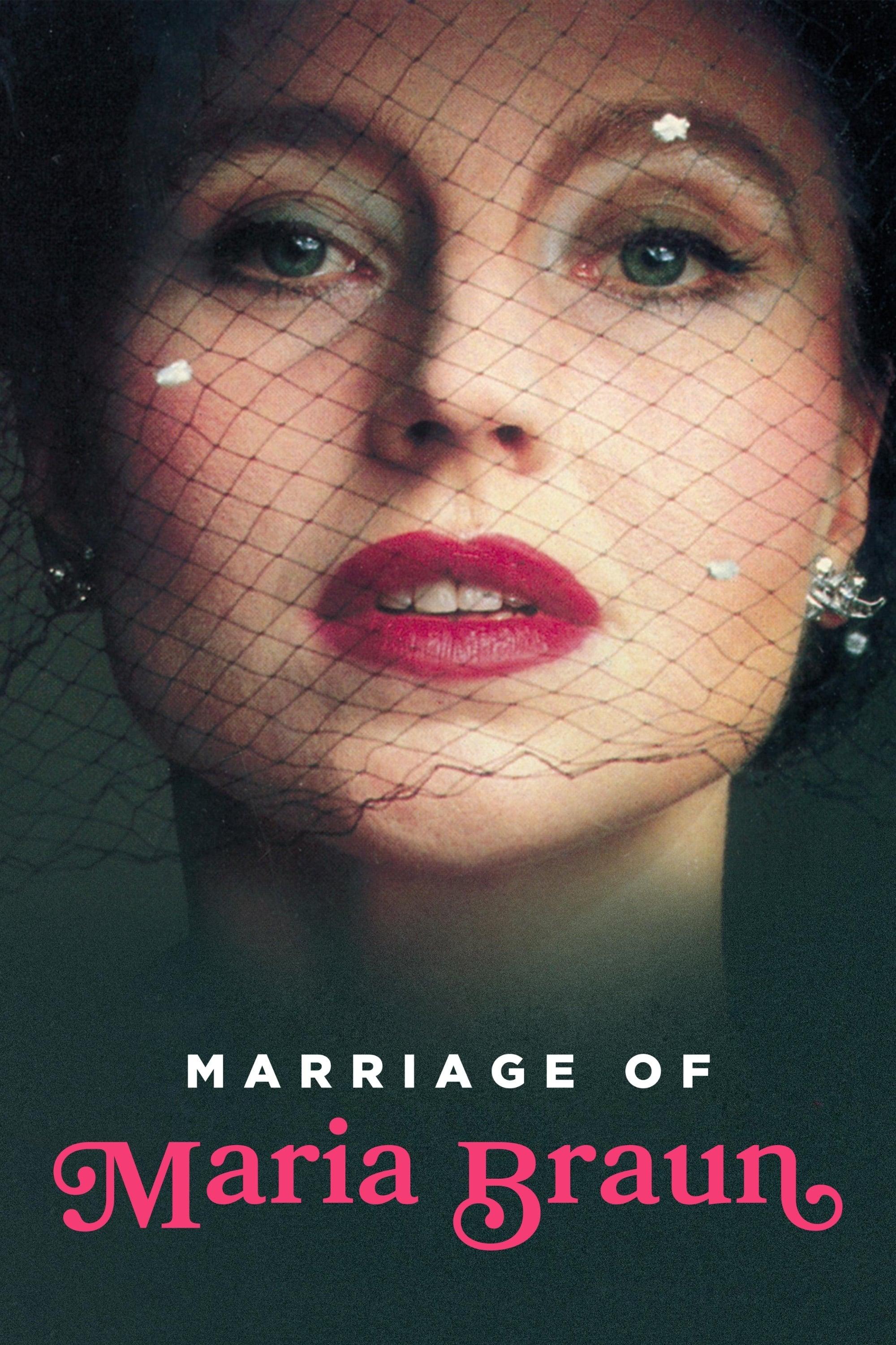 The Marriage of Maria Braun poster