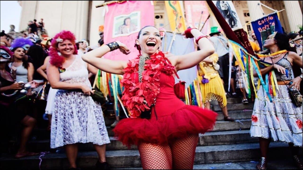 The True Story of the Ballerina in Red backdrop