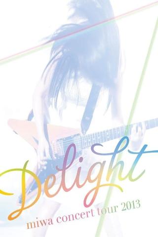 miwa concert tour 2013 "Delight" poster