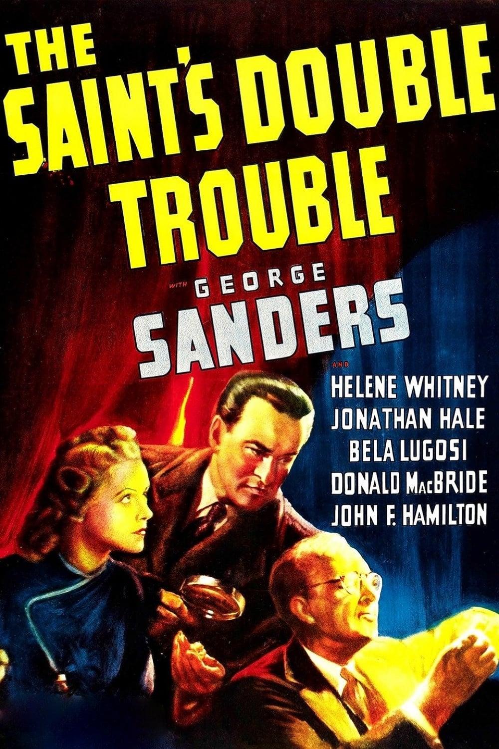 The Saint's Double Trouble poster