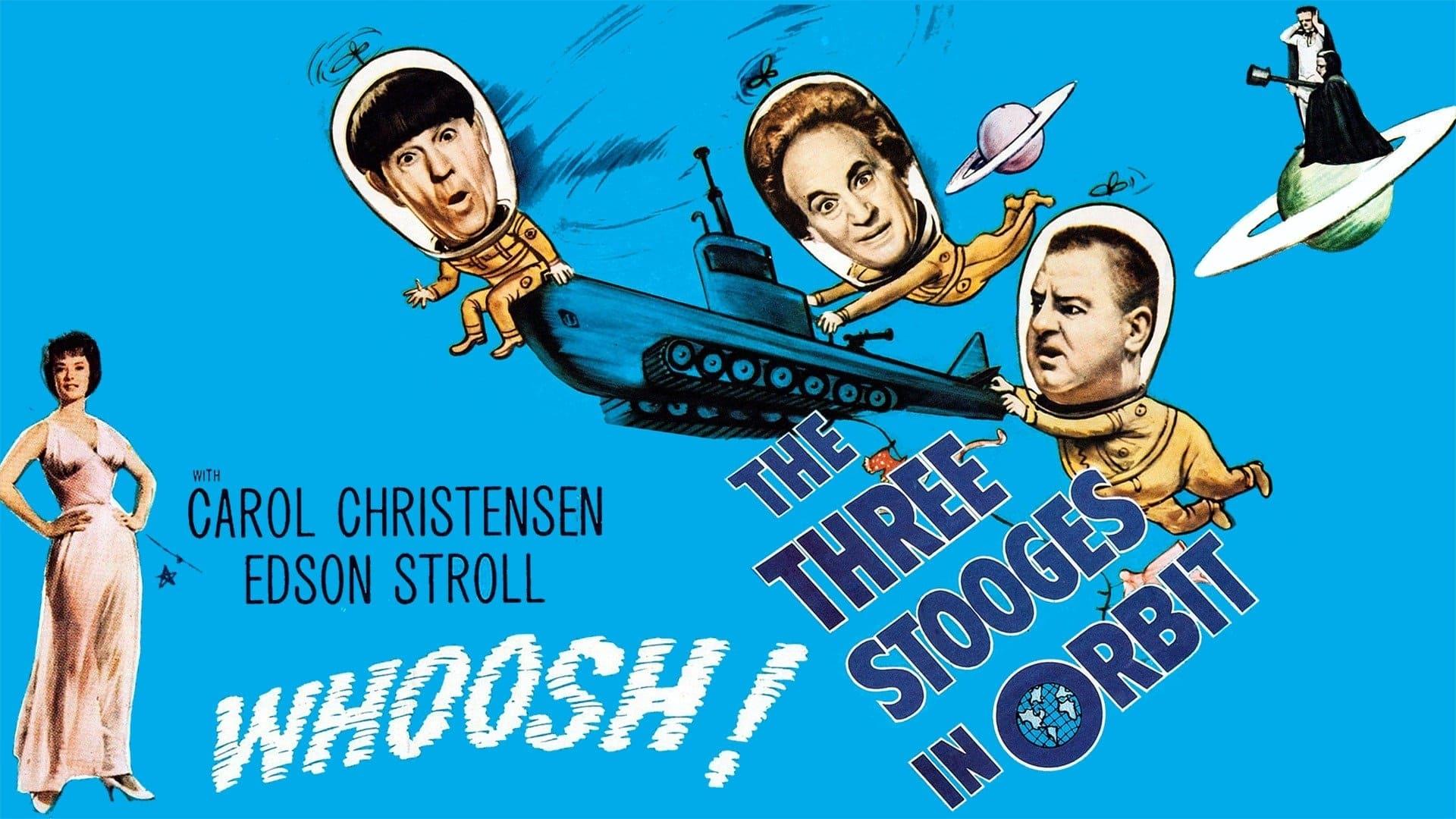 The Three Stooges in Orbit backdrop