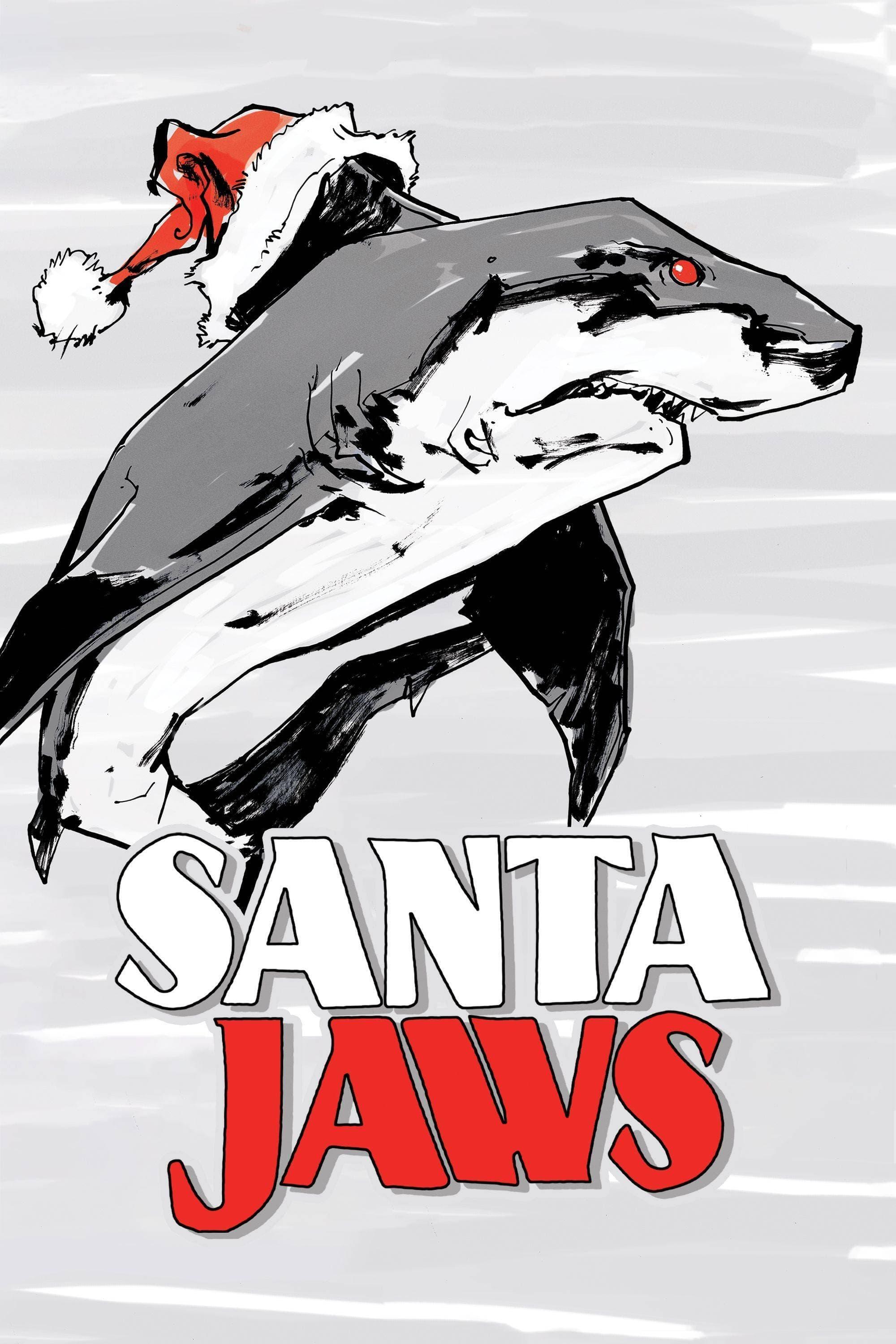 Santa Jaws poster