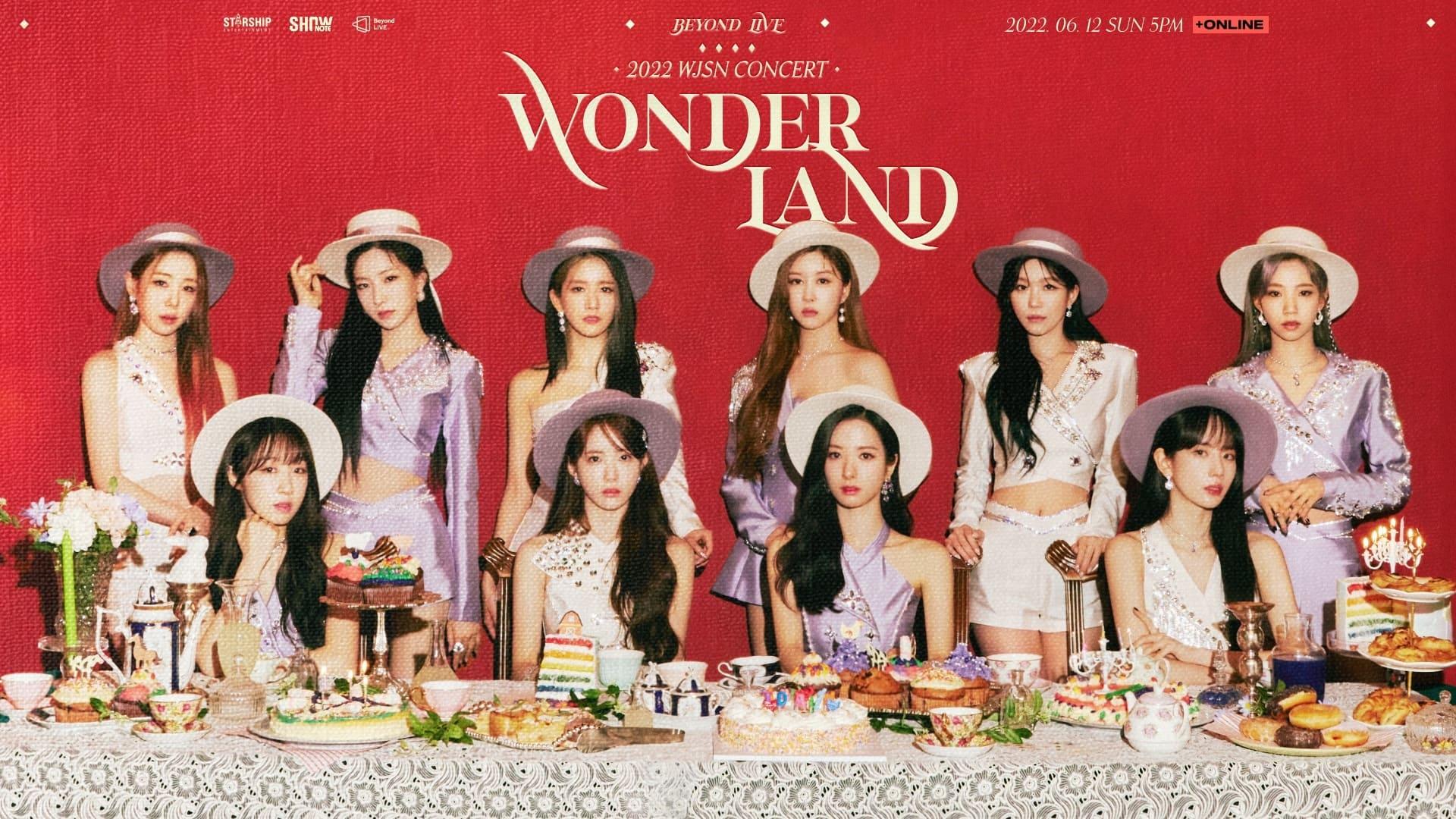 WJSN Concert 2022 "Wonderland" backdrop