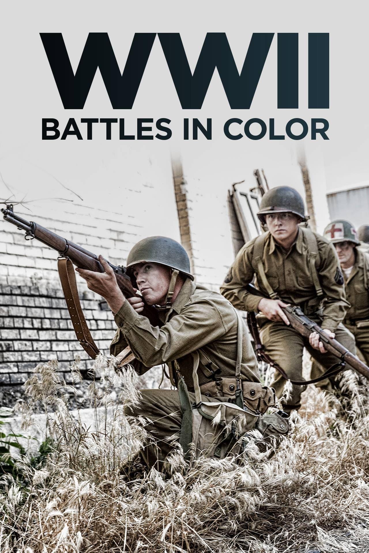 WWII Battles in Color poster