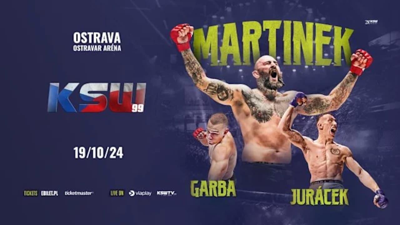 KSW 99: Vojcak vs. Martinek backdrop