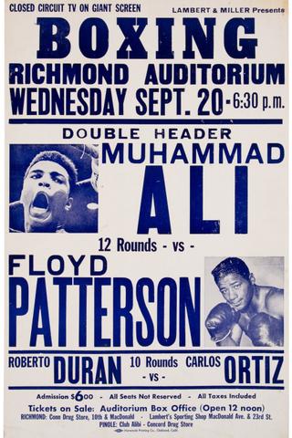 Muhammad Ali vs. Floyd Patterson I poster