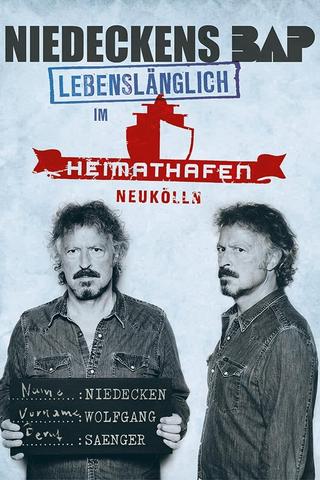 Niedeckens BAP Live im Heimathafen poster