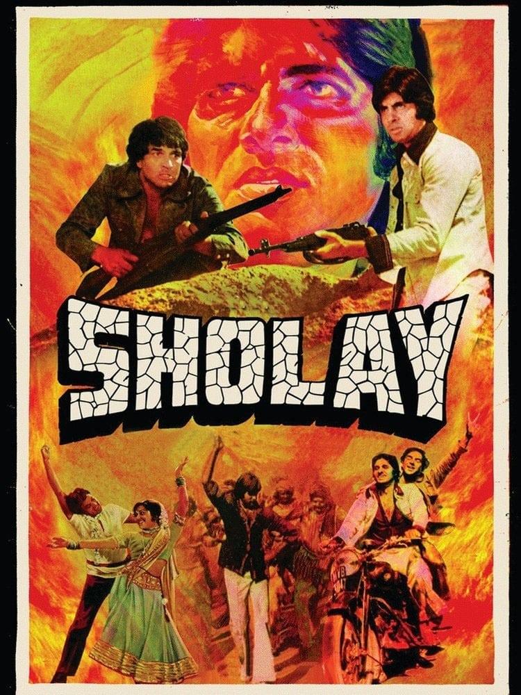 Sholay poster