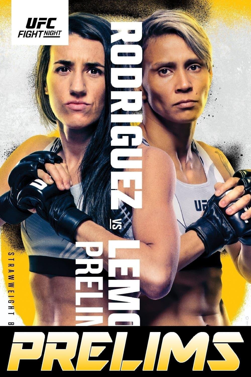 UFC Fight Night 214: Rodriguez vs. Lemos poster
