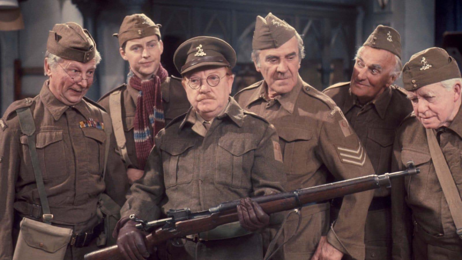 The Secret Lives of Dad's Army backdrop