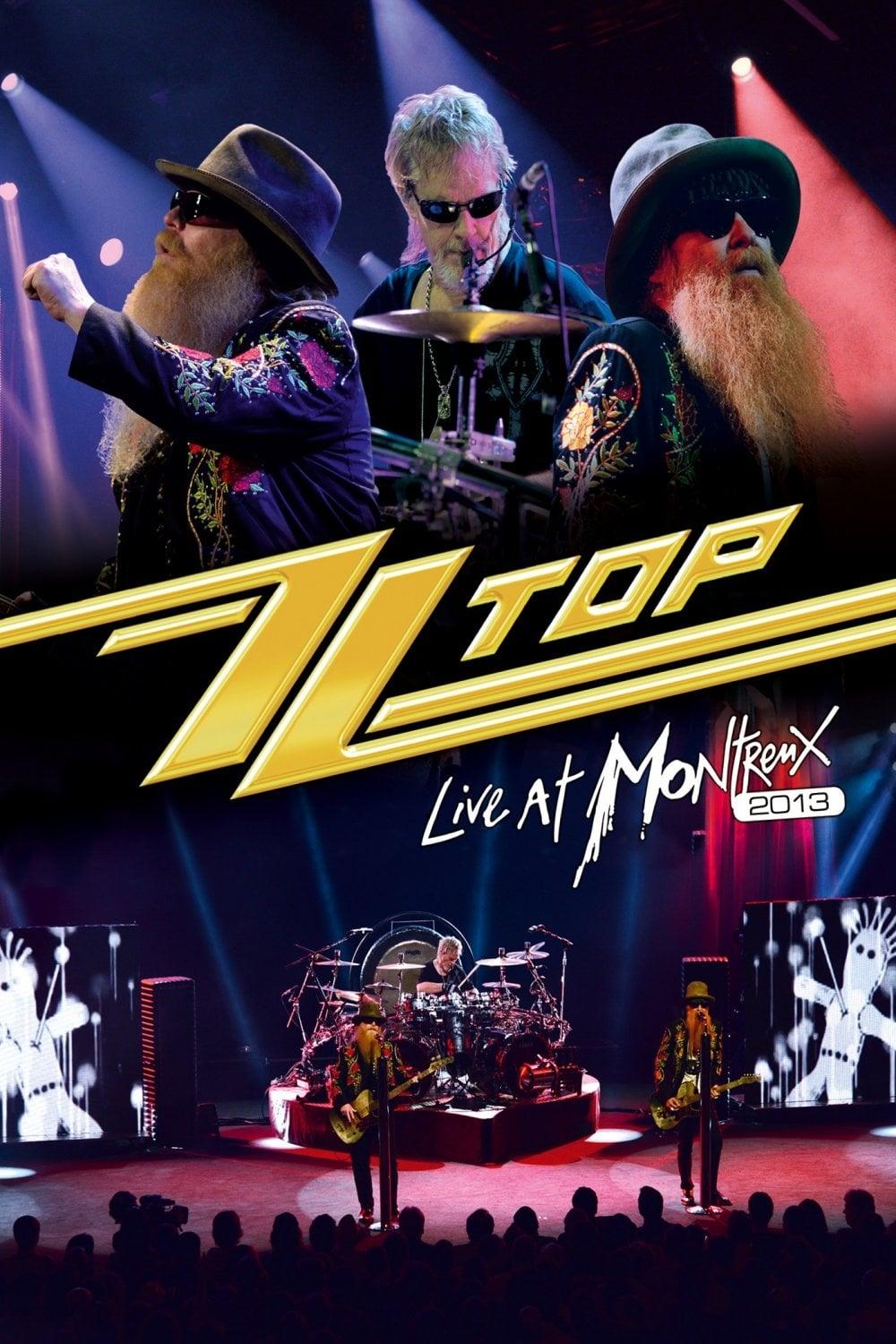 ZZ Top - Live at Montreux 2013 poster