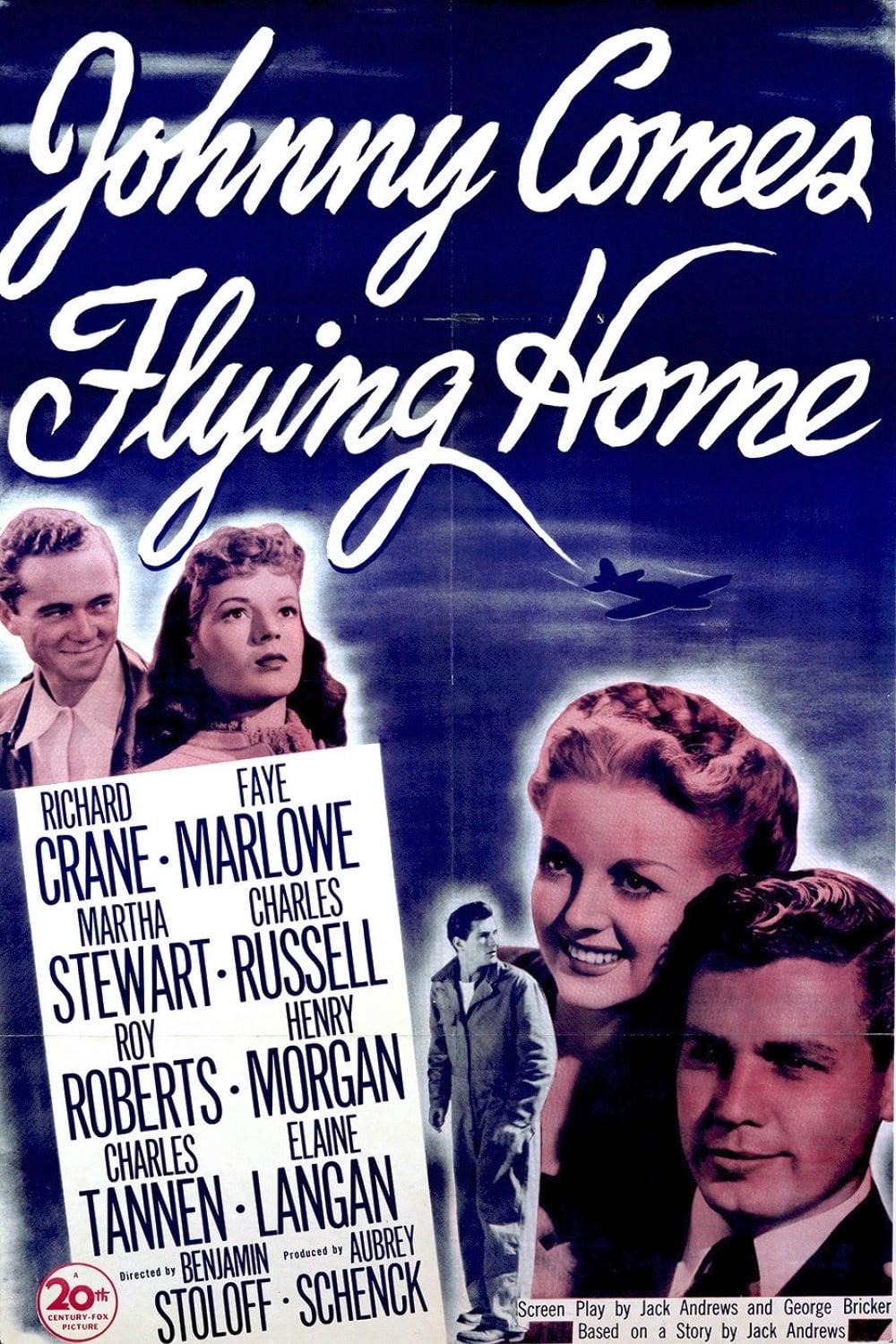 Johnny Comes Flying Home poster