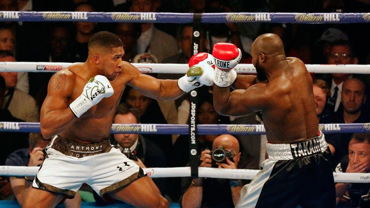 Anthony Joshua vs. Carlos Takam backdrop