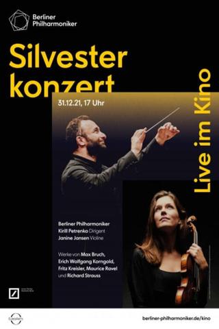 Berliner Philharmoniker 2021/22: Silvesterkonzert mit Kirill Petrenko und Janine Jansen poster