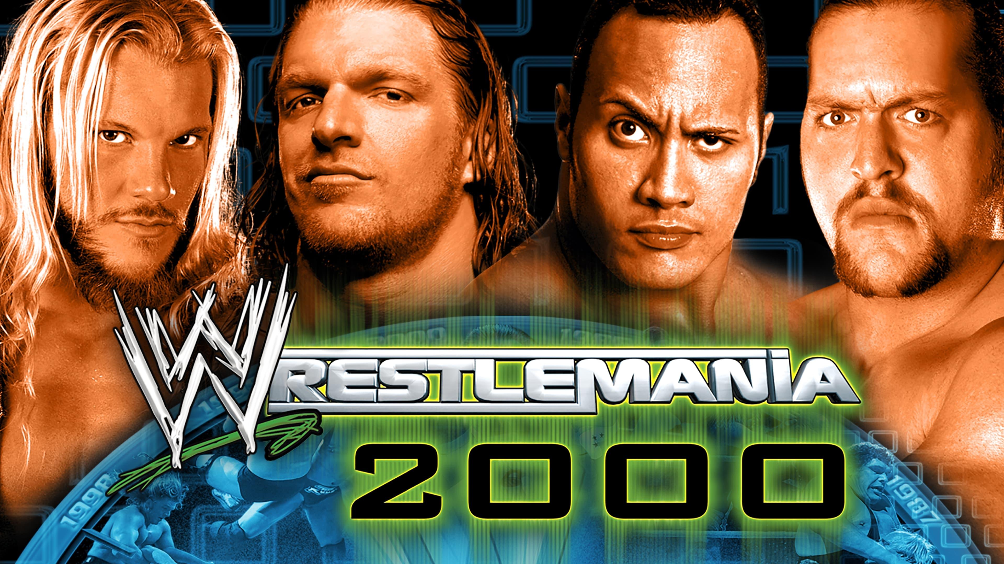 WWE WrestleMania 2000 backdrop