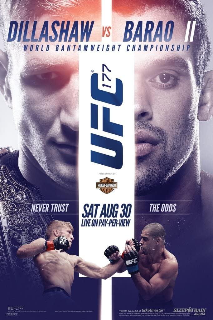 UFC 177: Dillashaw vs. Soto poster