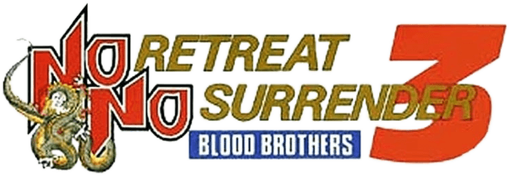 No Retreat, No Surrender 3: Blood Brothers logo
