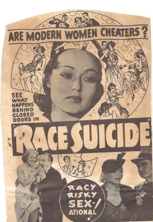 Race Suicide poster