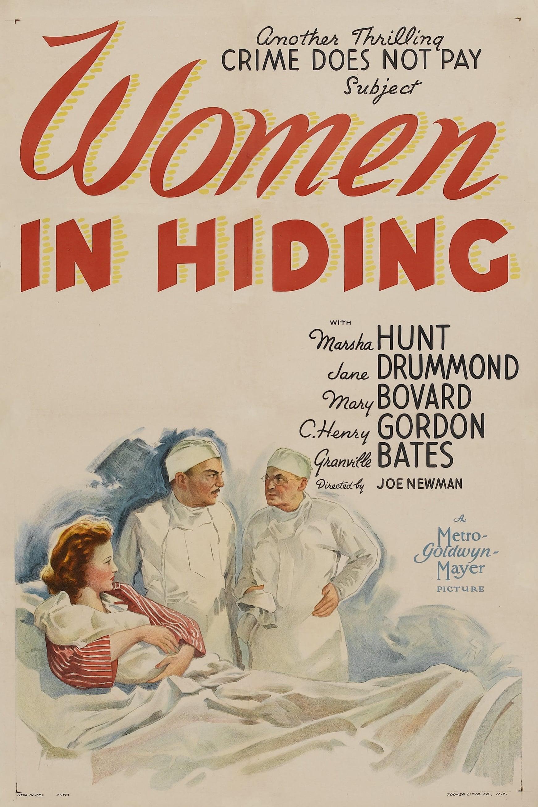 Women in Hiding poster