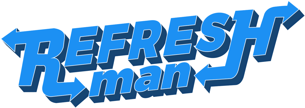 Refresh Man logo