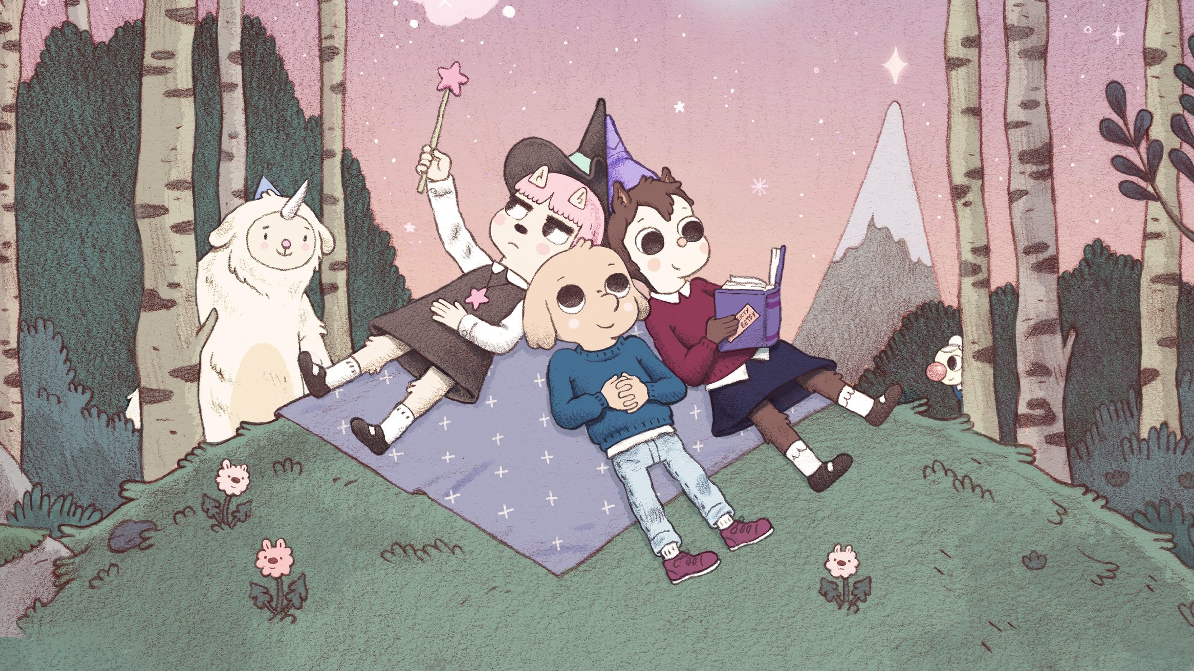 Summer Camp Island backdrop