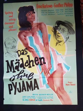 Das Mädchen ohne Pyjama poster