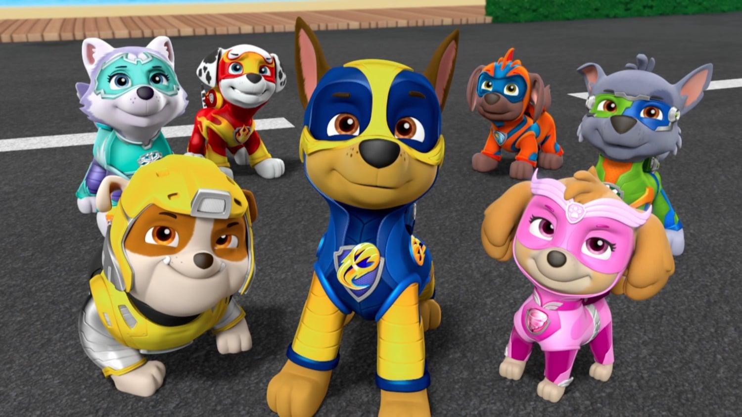 PAW Patrol: Mighty Pups backdrop