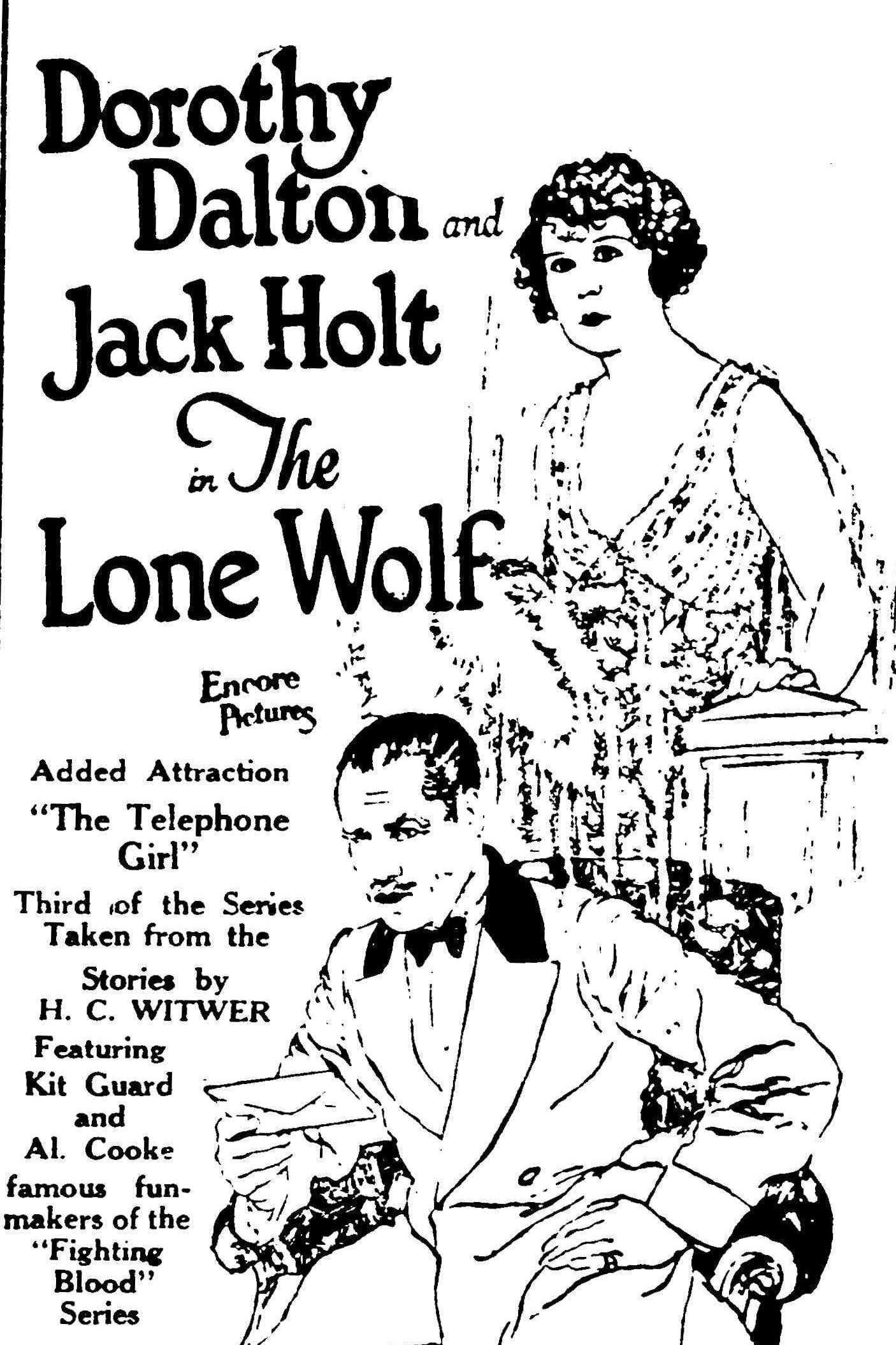 The Lone Wolf poster