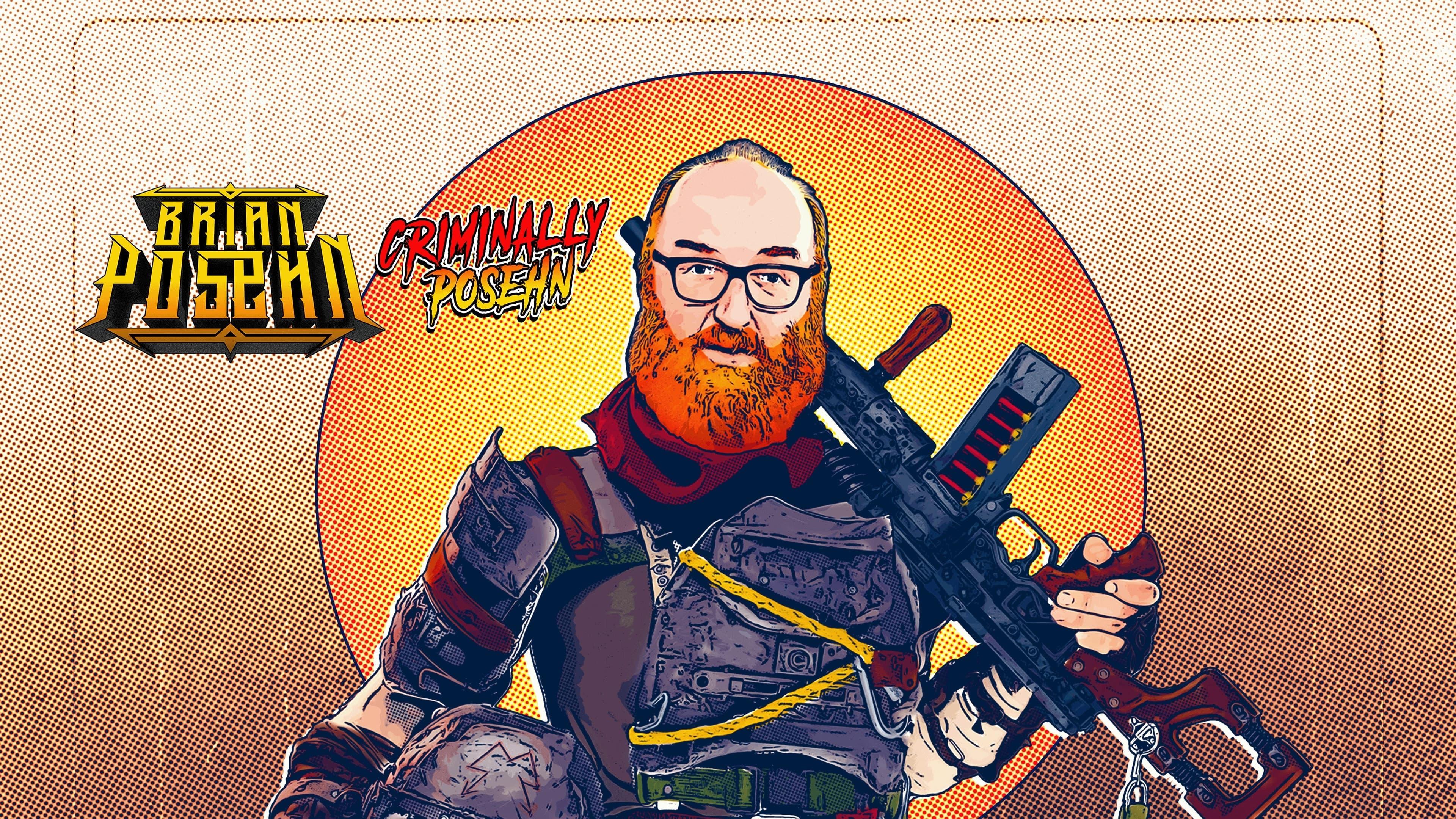 Brian Posehn: Criminally Posehn backdrop