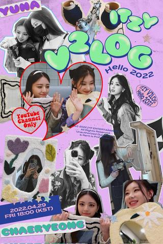 ITZY V2LOG: Hello 2022 poster