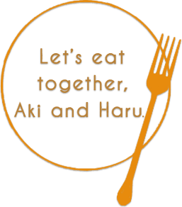 Let's Eat Together, Aki and Haru logo