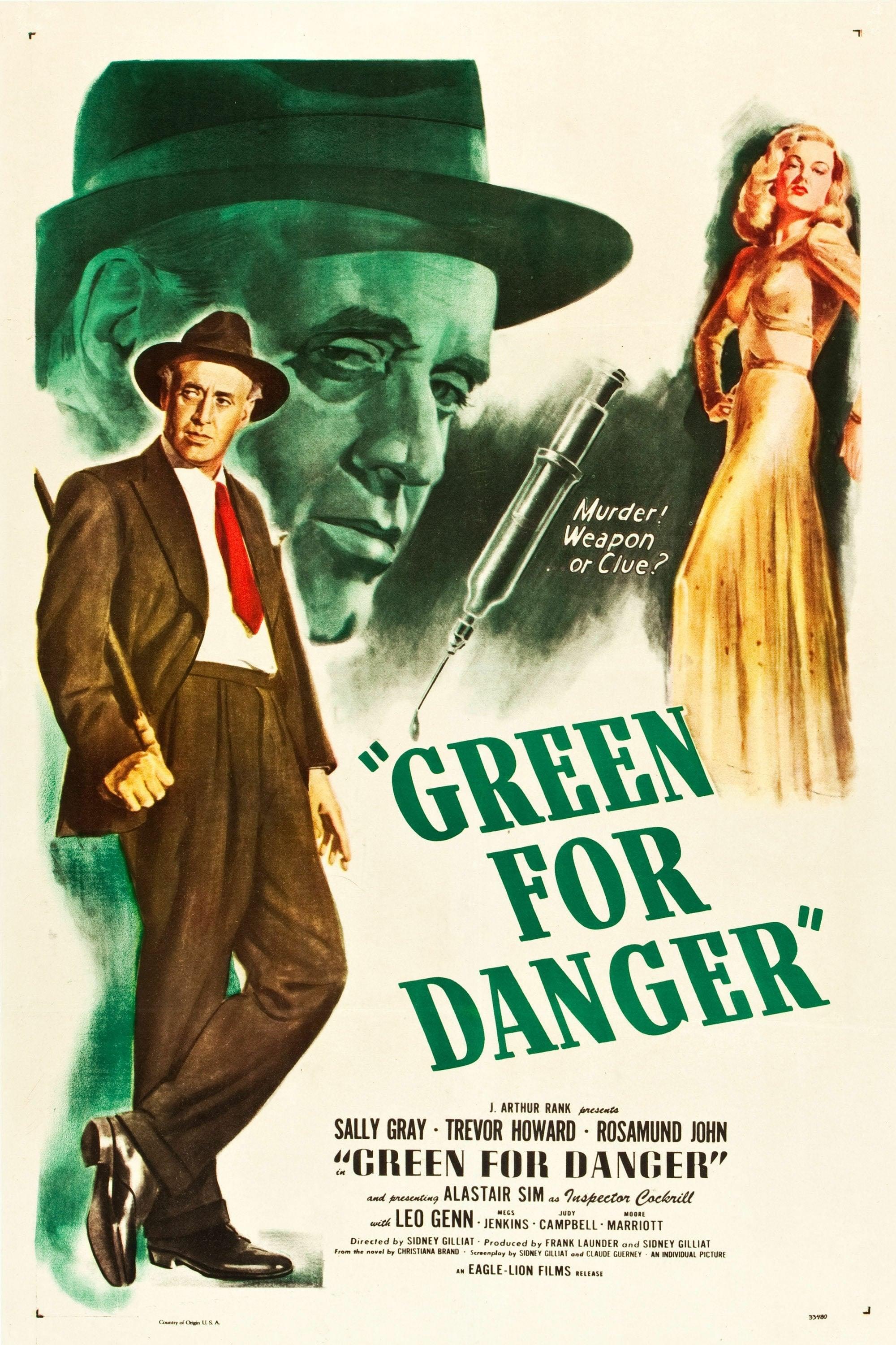 Green for Danger poster