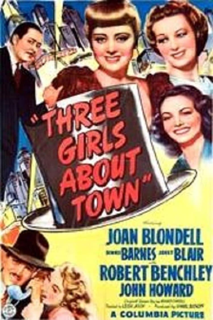 Three Girls About Town poster