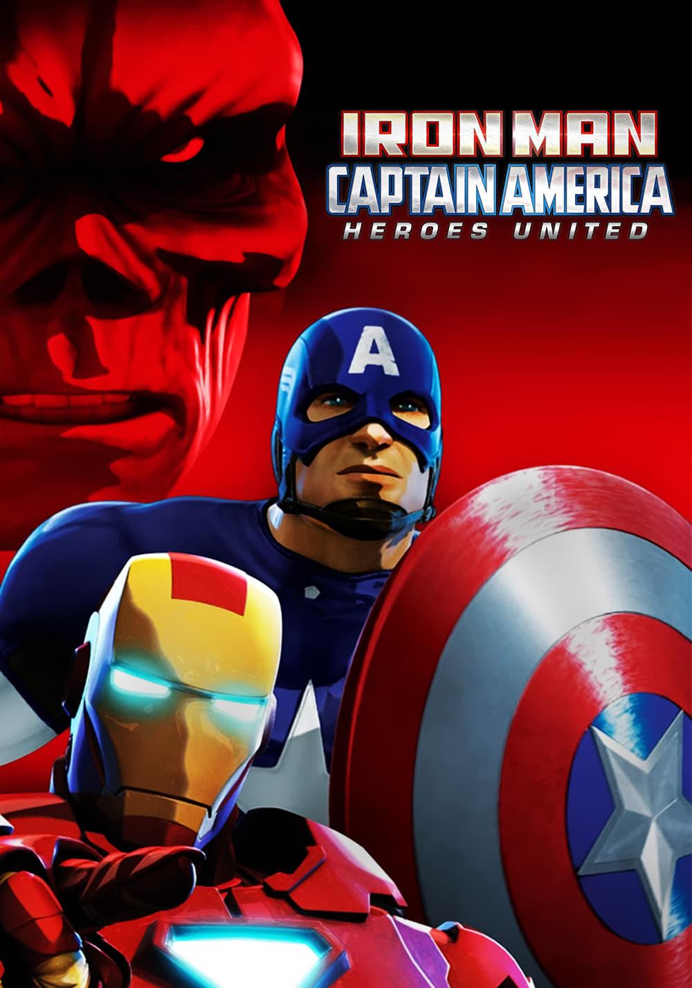 Iron Man & Captain America: Heroes United poster