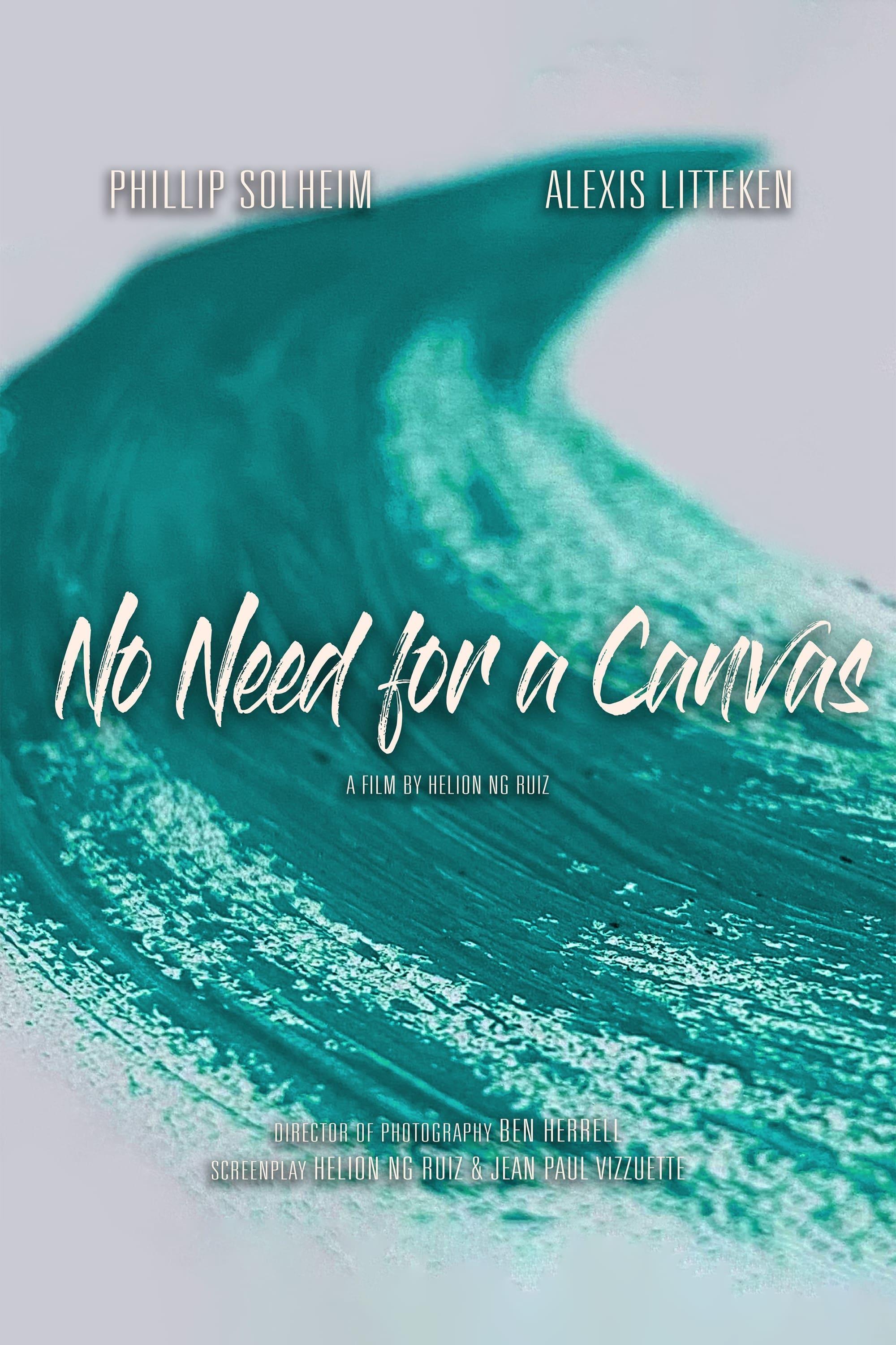 No Need for a Canvas poster