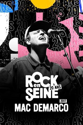 Mac DeMarco - Rock en Seine 2017 poster