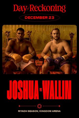 Anthony Joshua vs. Otto Wallin poster