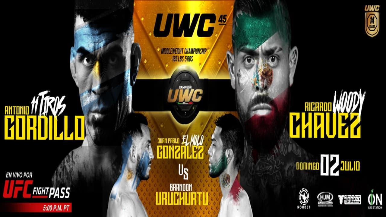 UWC 45: Chavez vs. Gordillo 2 backdrop