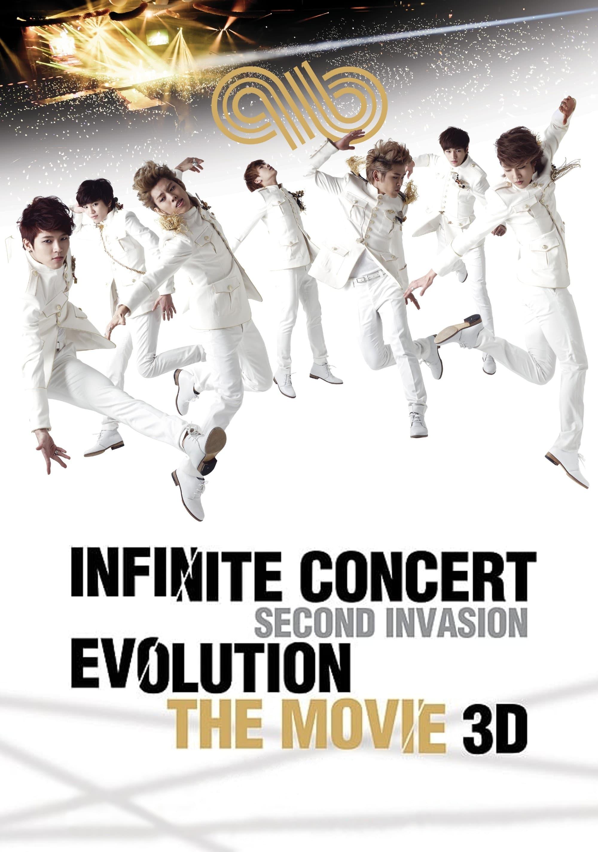 INFINITE Concert Second Invasion Evolution the Movie 3D poster