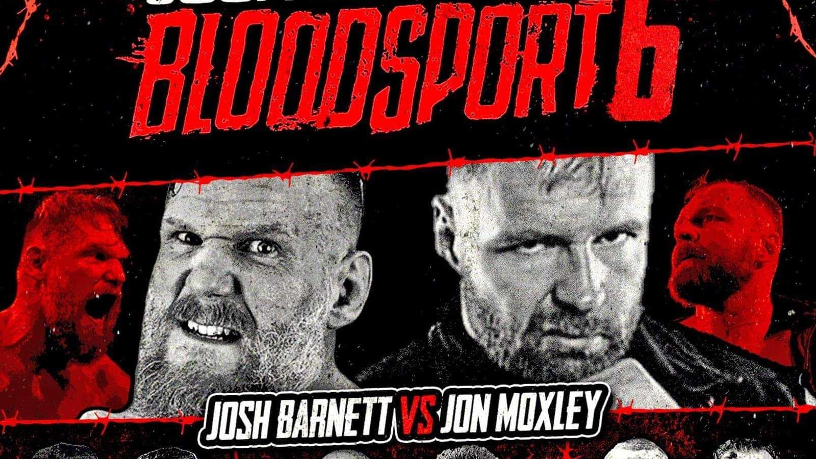 GCW Josh Barnett’s Bloodsport 6 backdrop