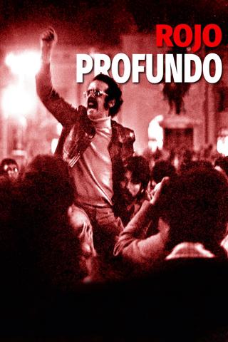 Rojo profundo poster