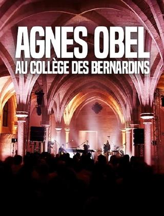 Agnes Obel en concert Collège des Bernardins, Paris poster