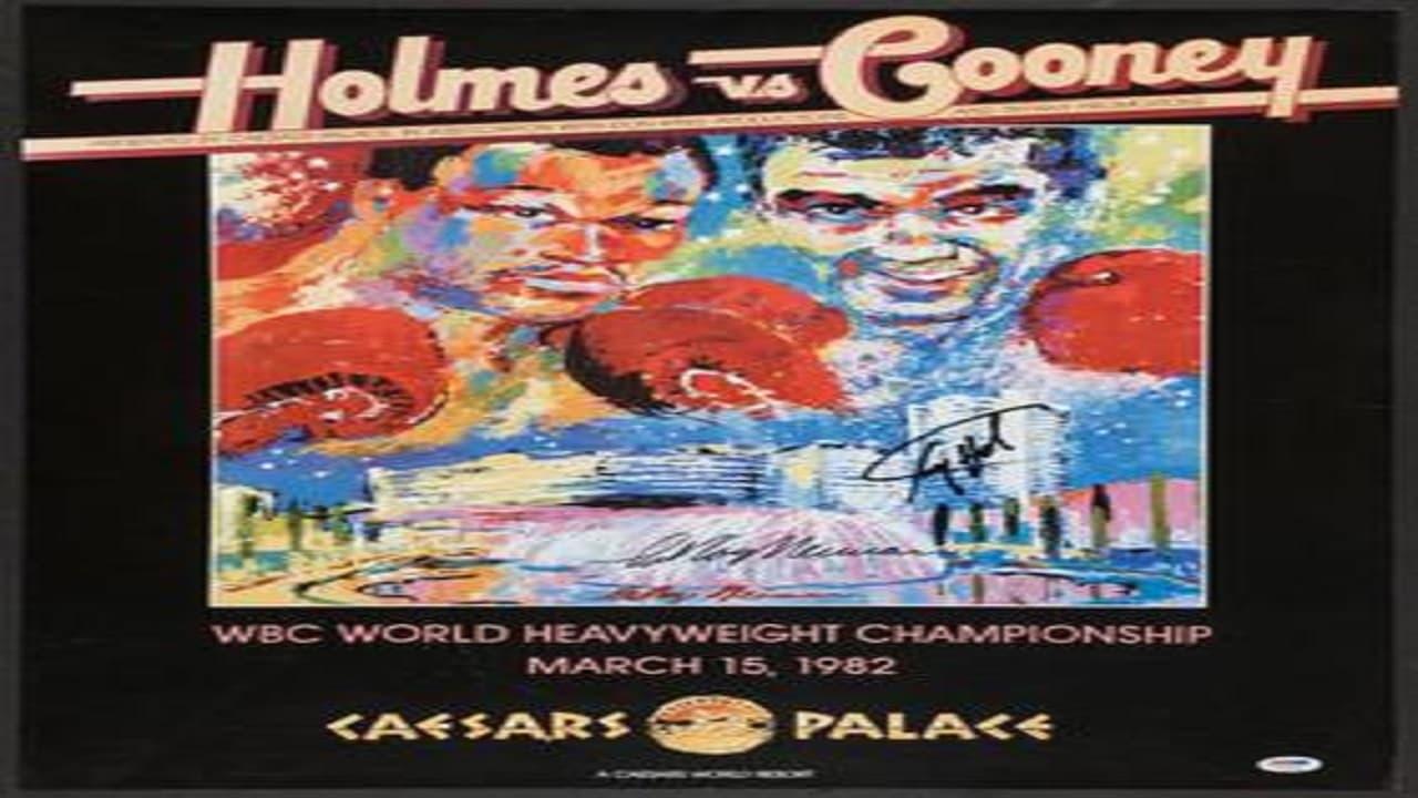 Larry Holmes vs Gerry Cooney backdrop