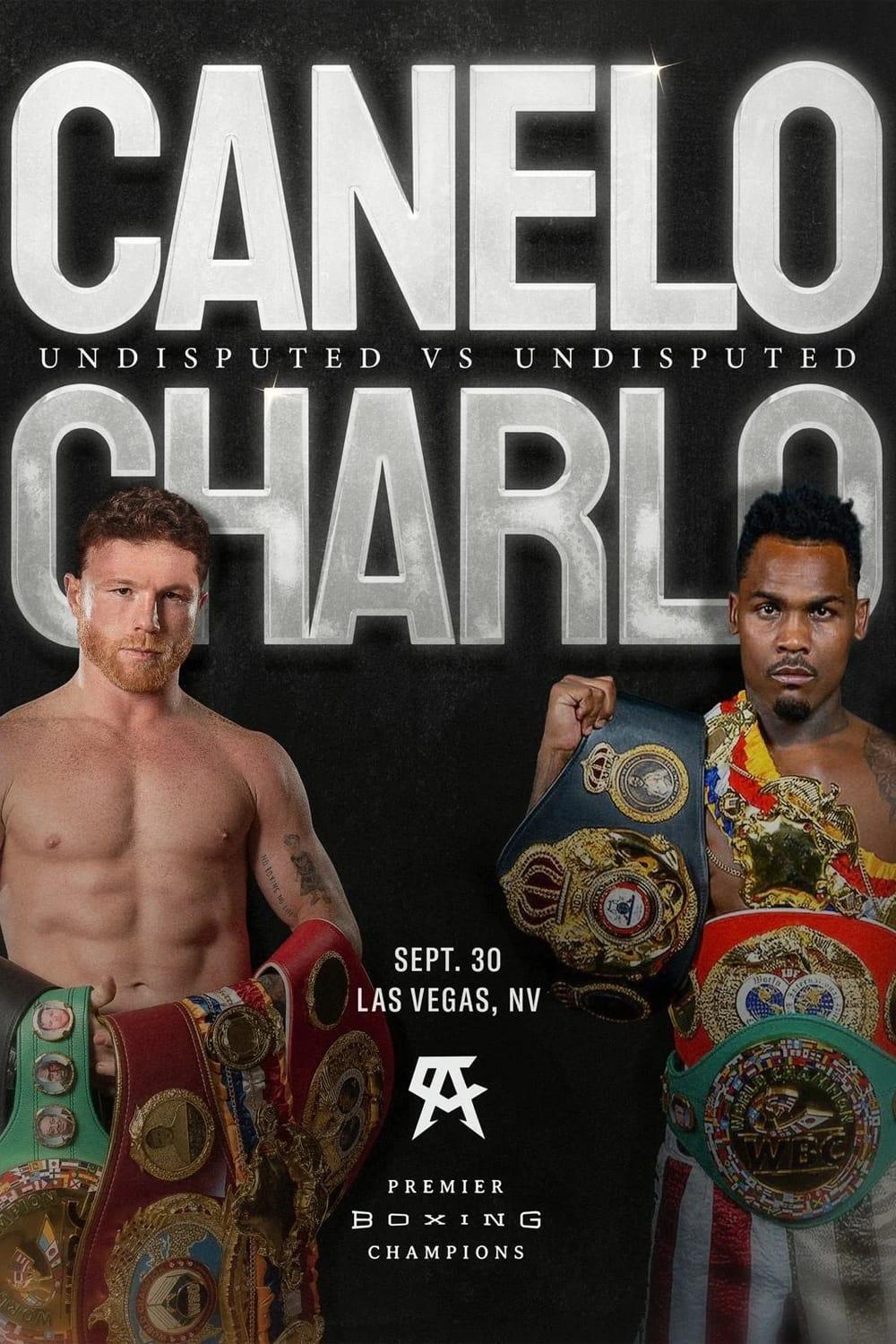 Canelo Alvarez vs. Jermell Charlo poster