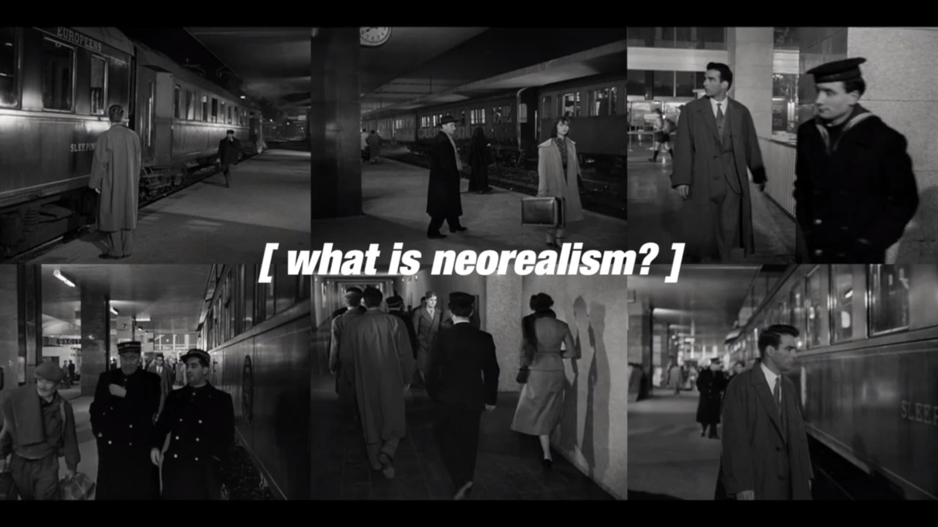 What Is Neorealism? backdrop