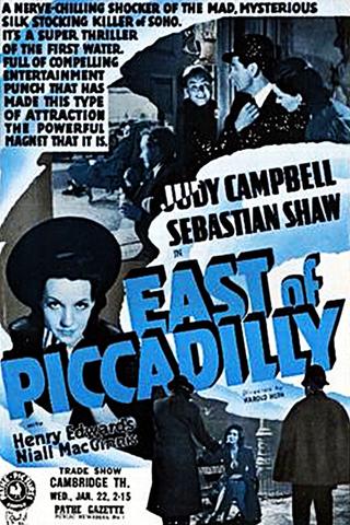 East of Piccadilly poster