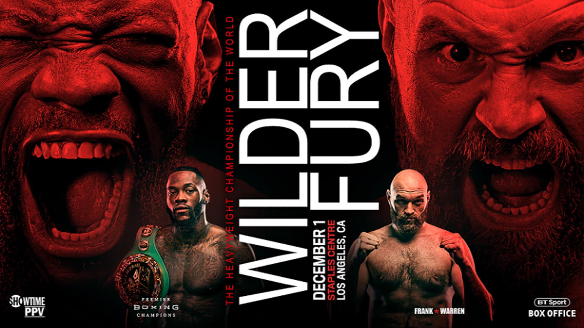 Deontay Wilder vs. Tyson Fury backdrop