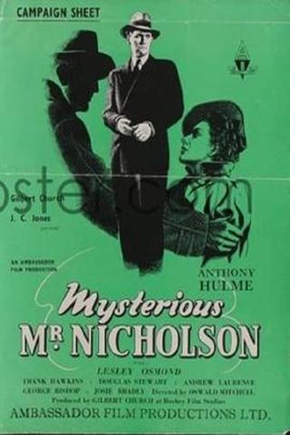 Mysterious Mr. Nicholson poster