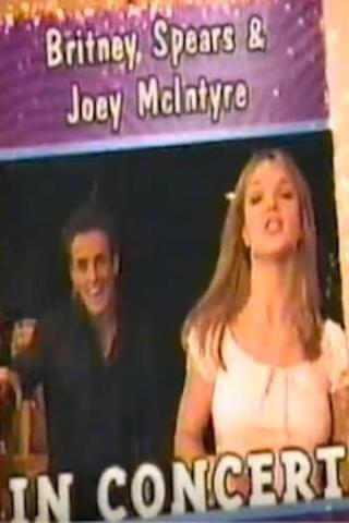 Britney Spears & Joey McIntyre in Concert poster