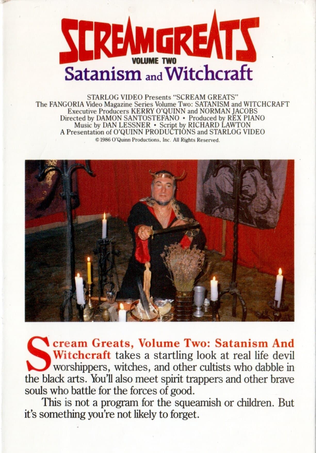 Scream Greats, Vol.2: Satanism and Witchcraft poster